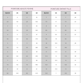 1/2 pointe Performa Bloch