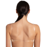 Soutien-gorge avec bretelles transparentes