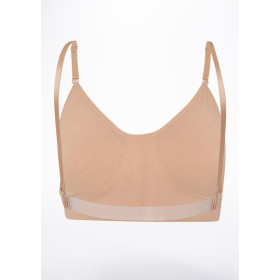 Brassière bretelles transparentes Capezio 3683