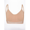 Brassière bretelles transparentes Capezio 3683