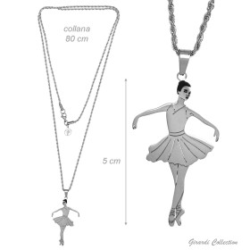 Collier long Ballerine