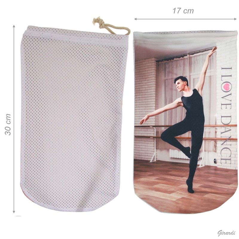 Pochon chausson de danse garçons